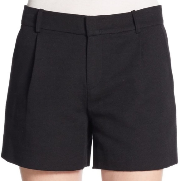 Vince Pleated Trouser Shorts - Picture 1 of 6
